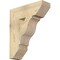 Ekena Millwork Funston Slat Rough Sawn Bracket, Douglas Fir, 6"W x 20"D x 24"H BKT06X20X24FST06RDF - alternate 1